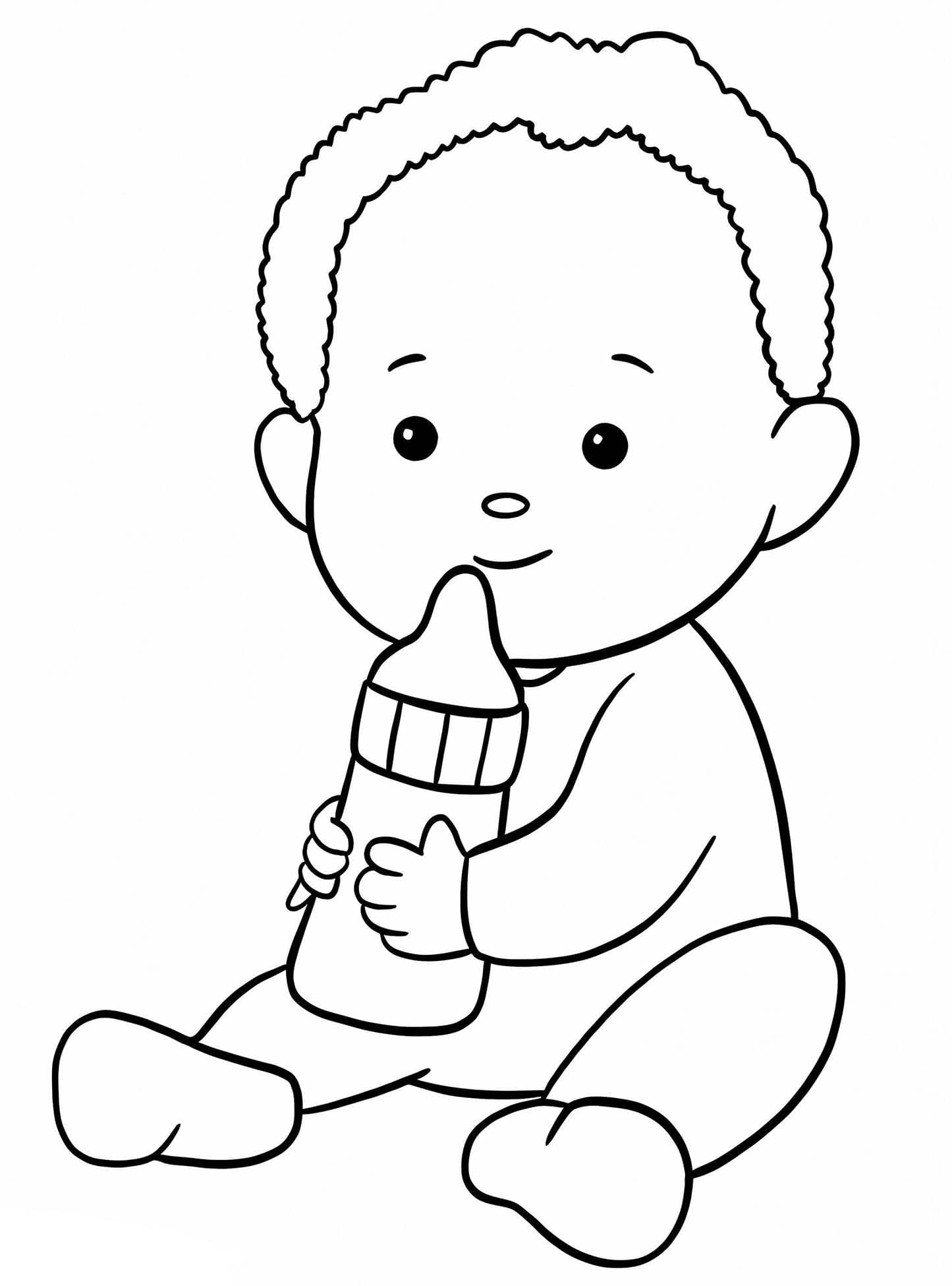 Fles baby gratis afdrukbaar