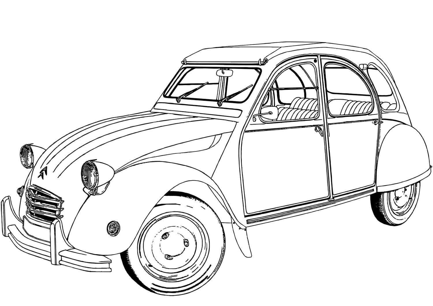 Gratis afdrukbaar oldtimer