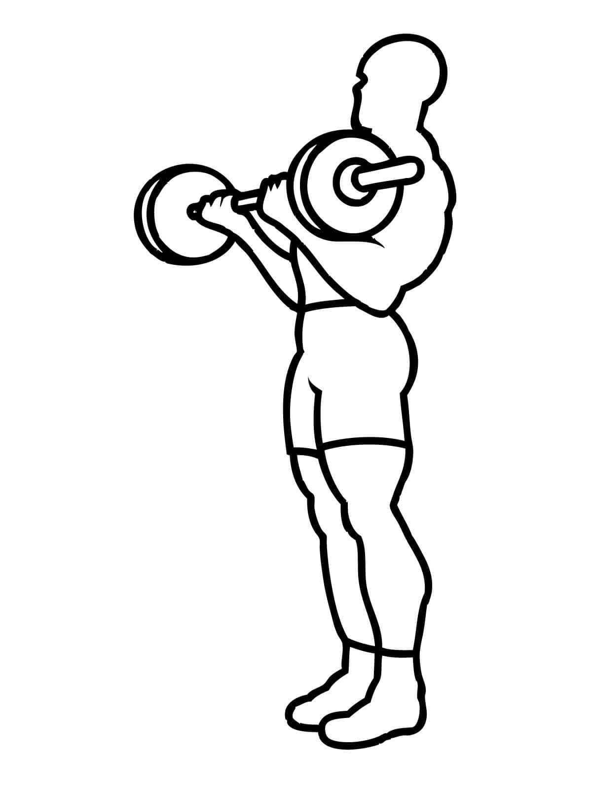 Gymzaal gratis afdrukbaar