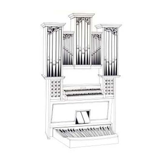 Orgel afdrukbaar