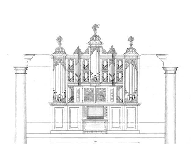 Orgel afdrukbaar voor kinderen