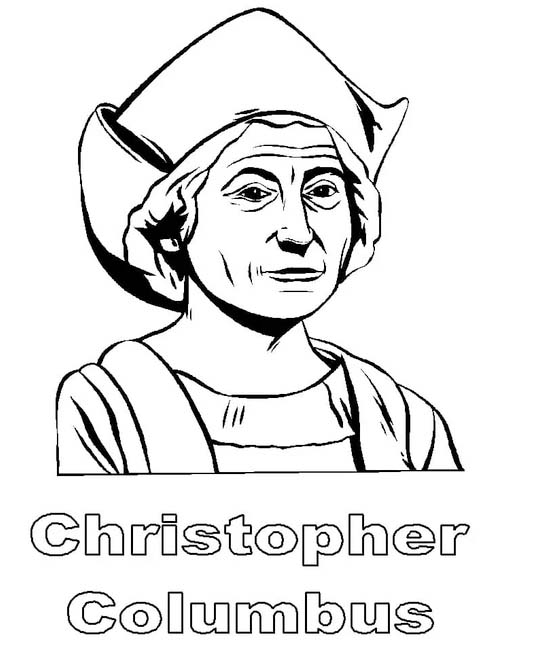 Teken Christopher Columbus basis