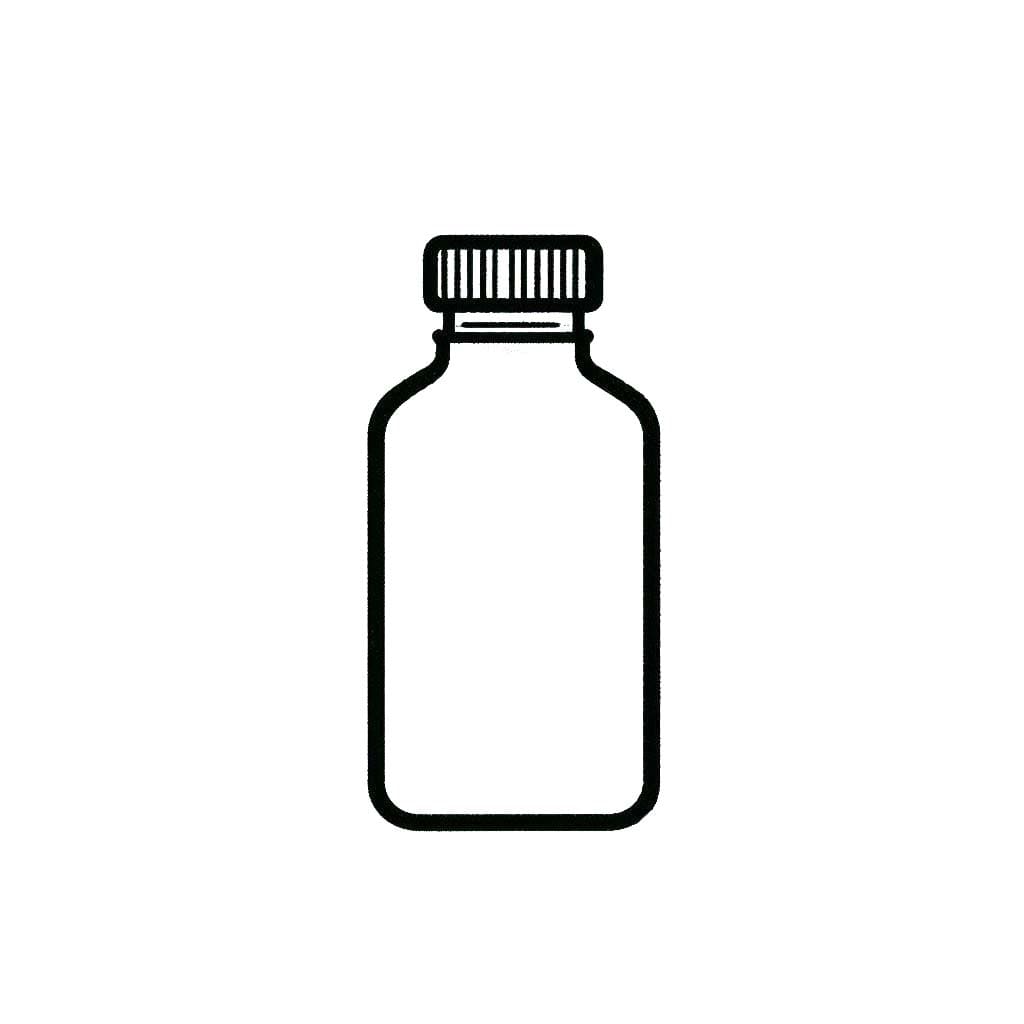 Teken Fles
