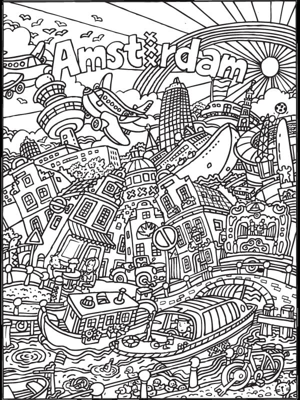 Tekenen Amsterdam 4
