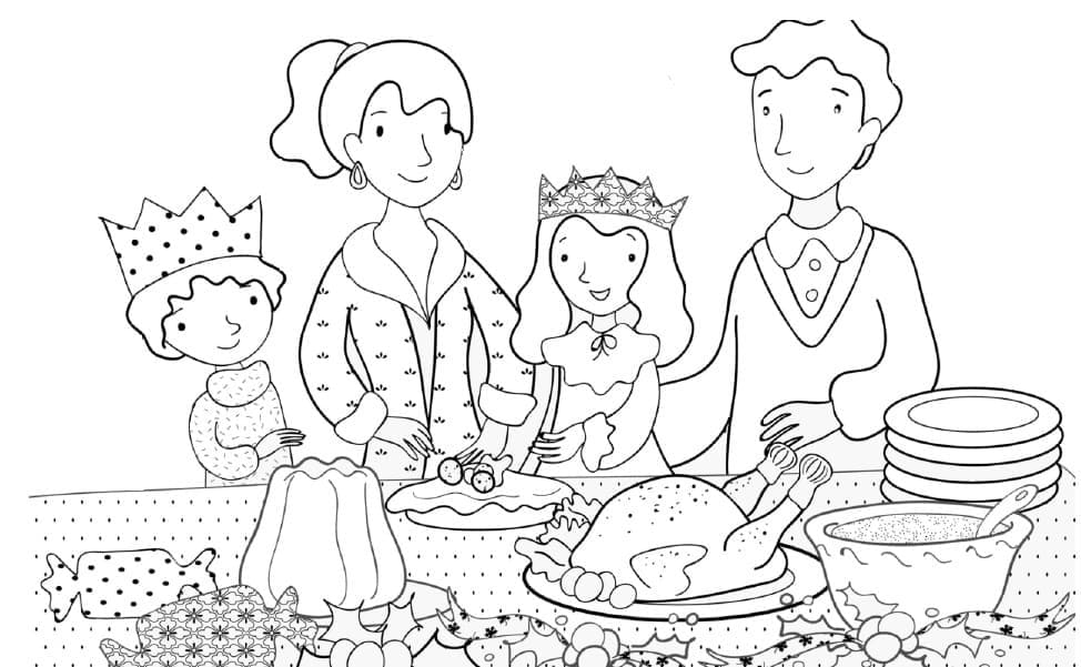 Tekenen Familie gratis