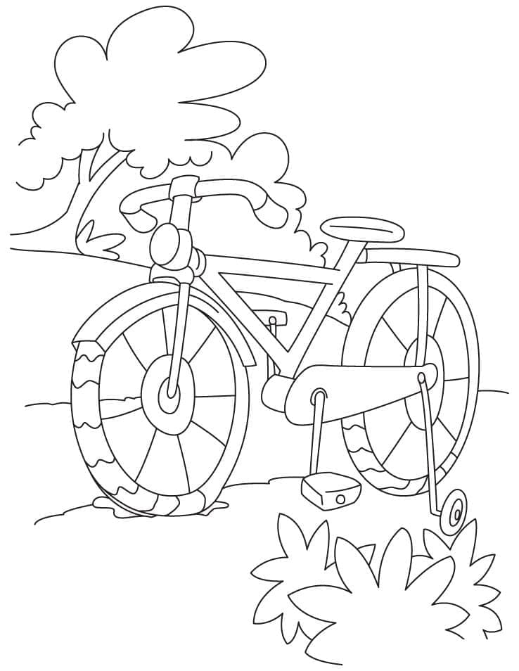 Tekenen fietsen afdrukbaar