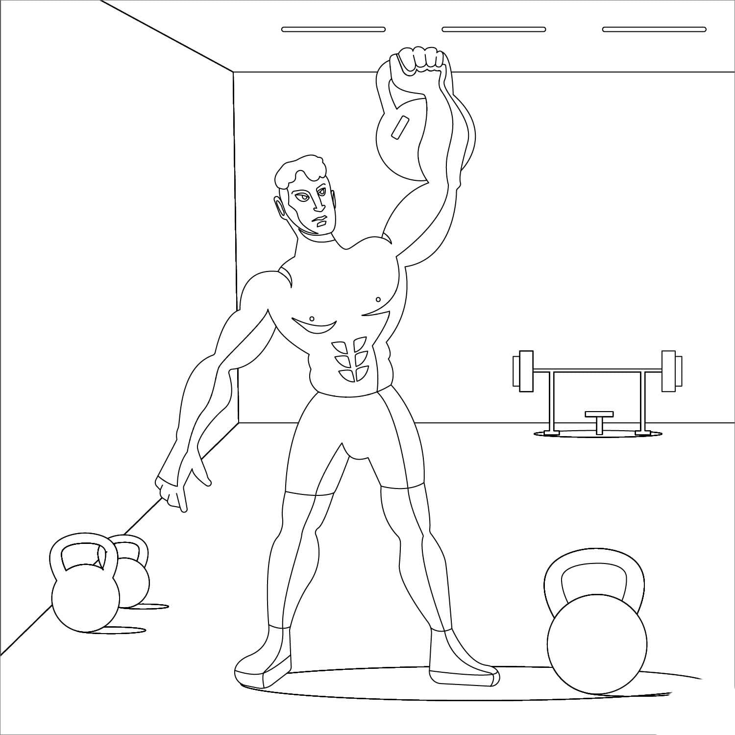 Tekenen Fitness 5