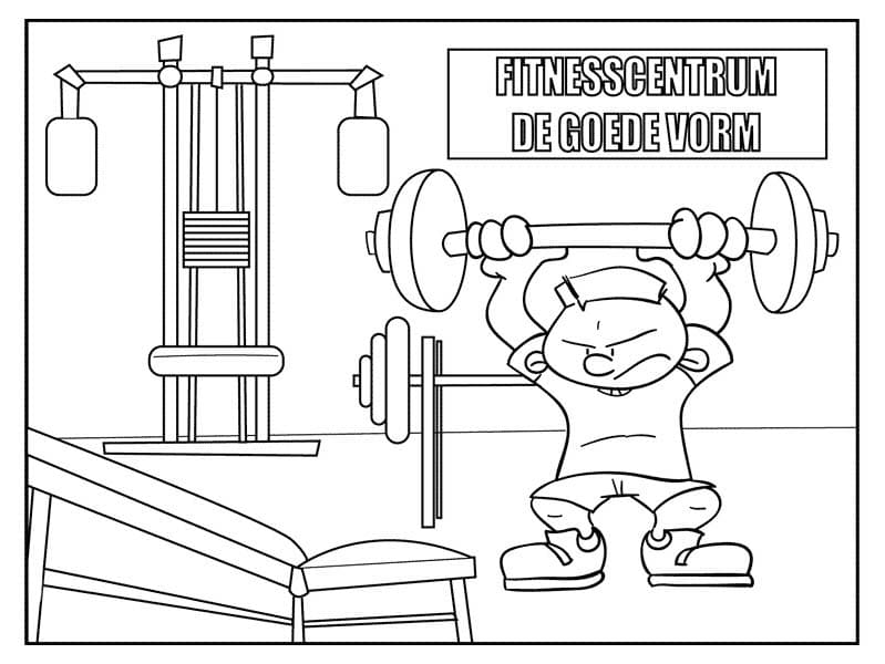 Tekenen Fitness 7