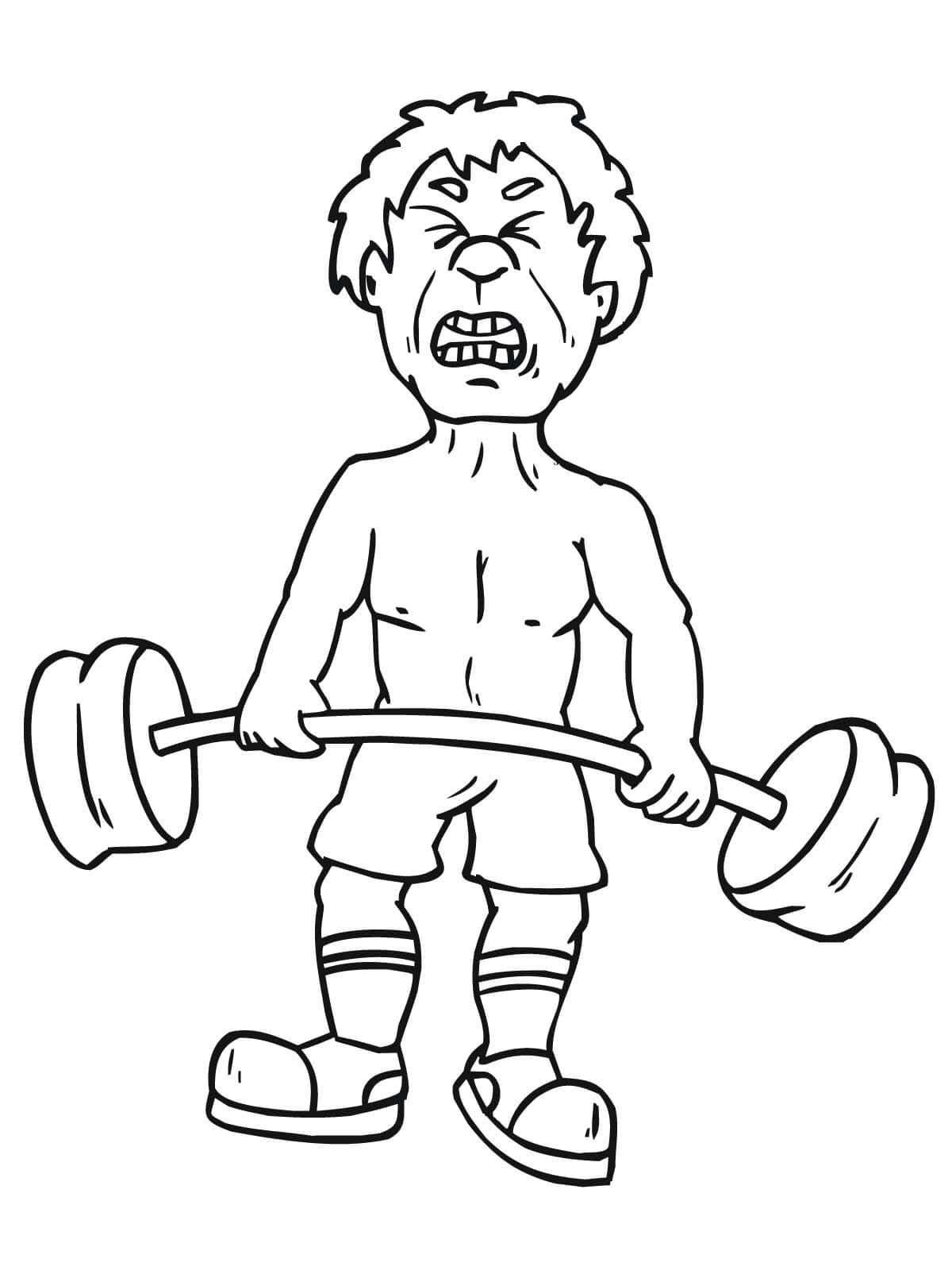 Tekenen gymles eenvoudig