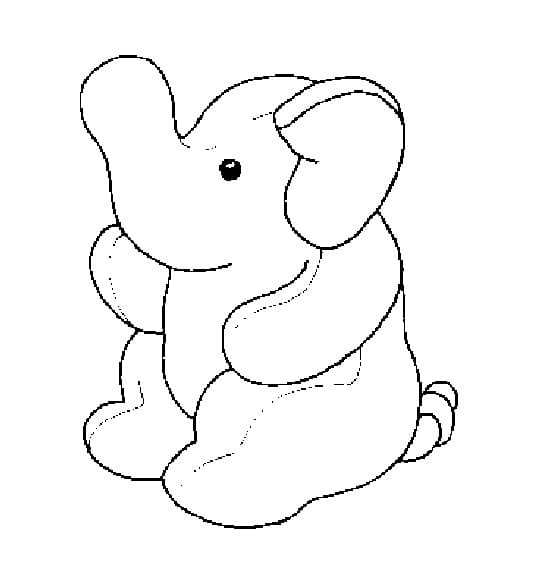Tekenen olifant makkelijk