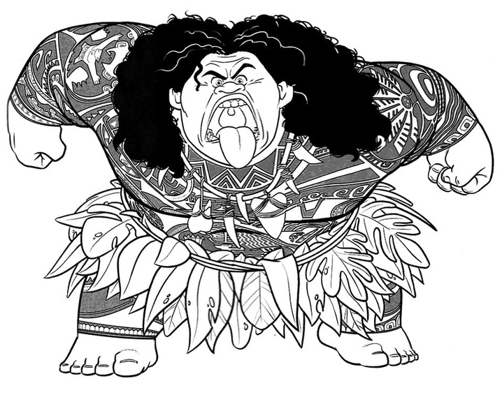 Tekenen Vaiana 3