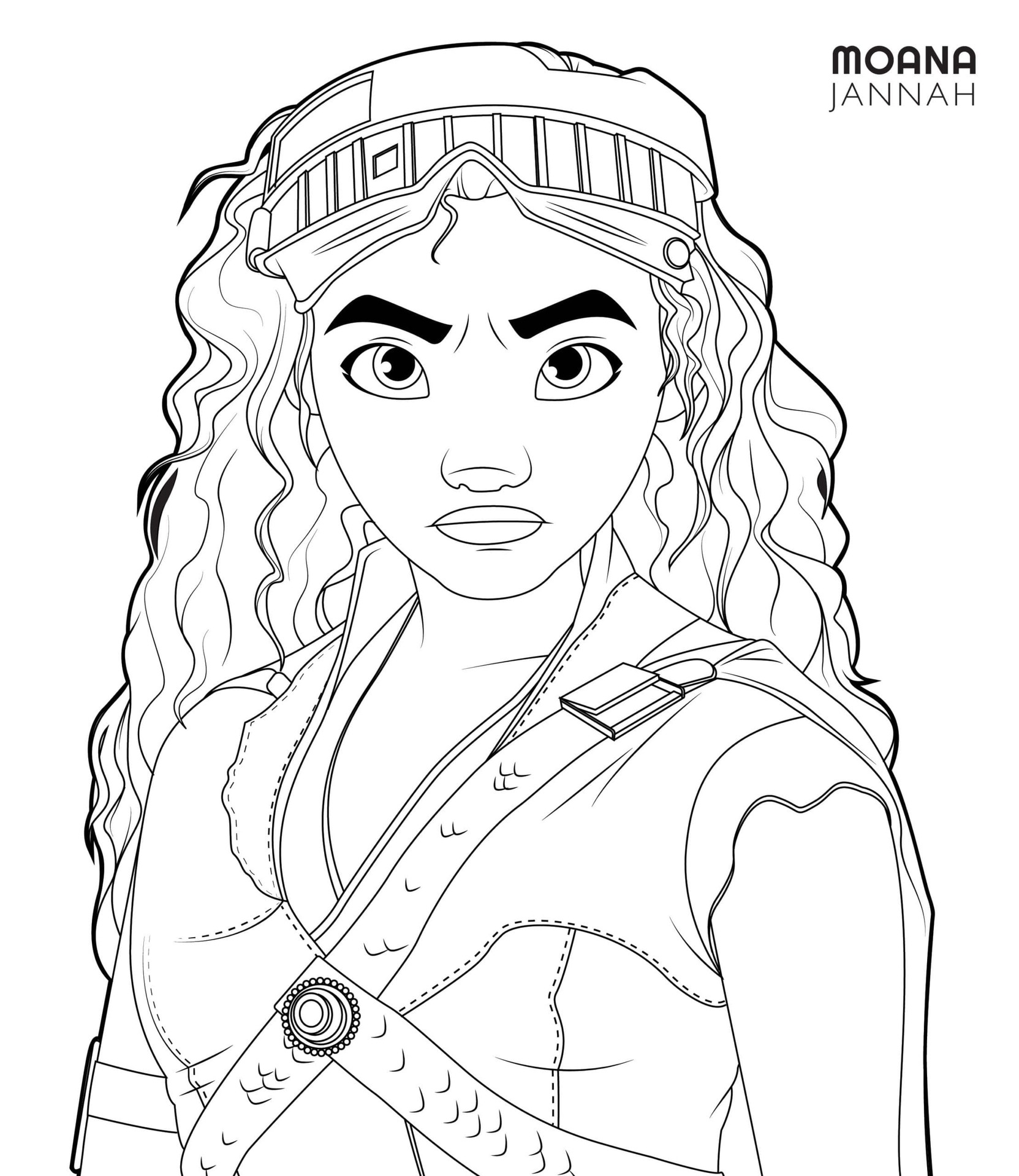 Tekenen Vaiana 6
