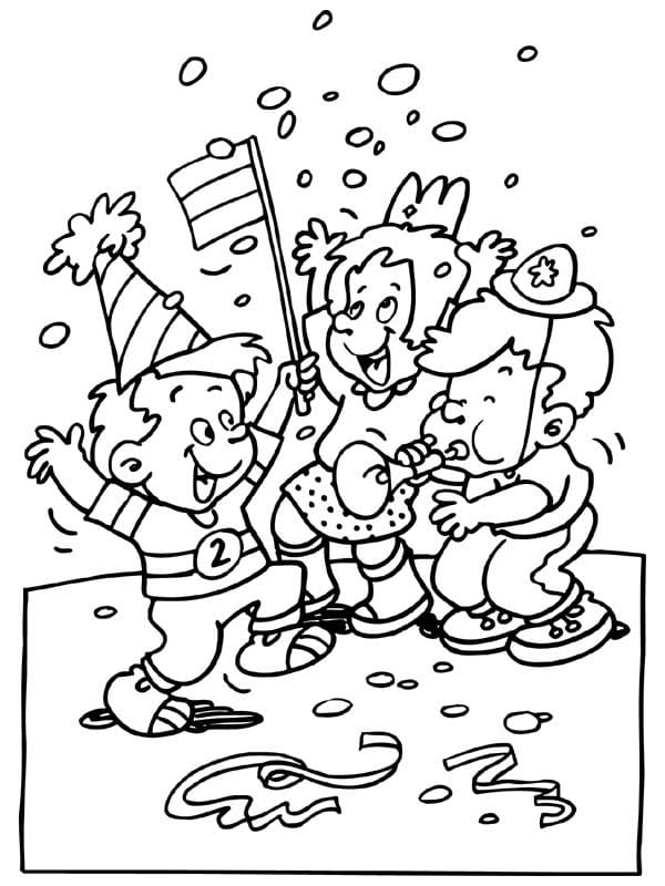 Tekening Feest