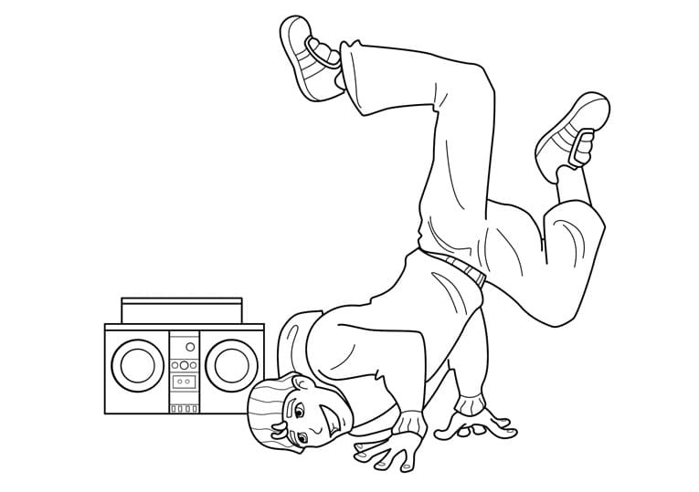 Afbeelding Hip Hop Dans koel