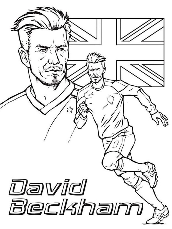 Tekenen David Beckham