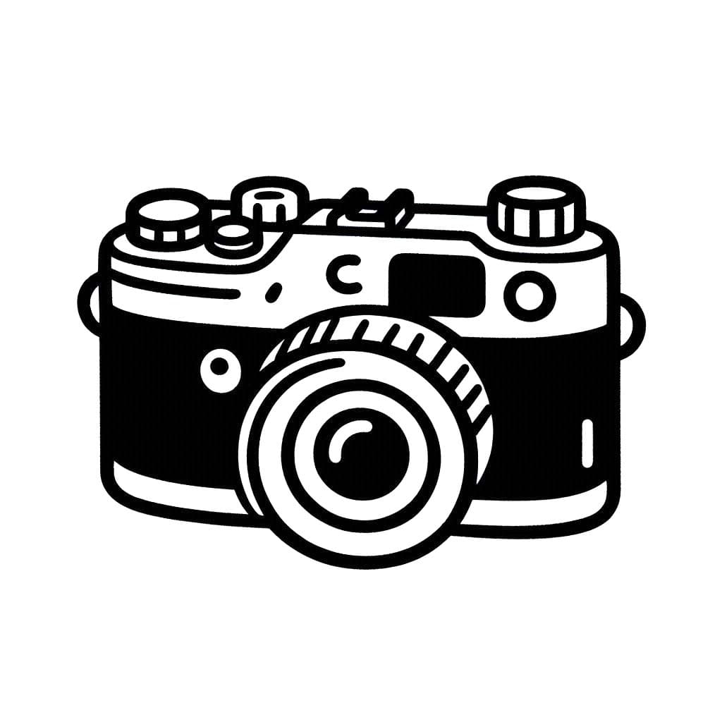 Tekenen Fototoestel gratis basis