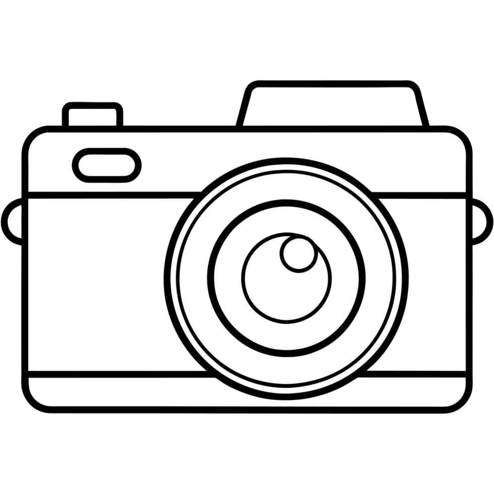 Tekenen Fototoestel