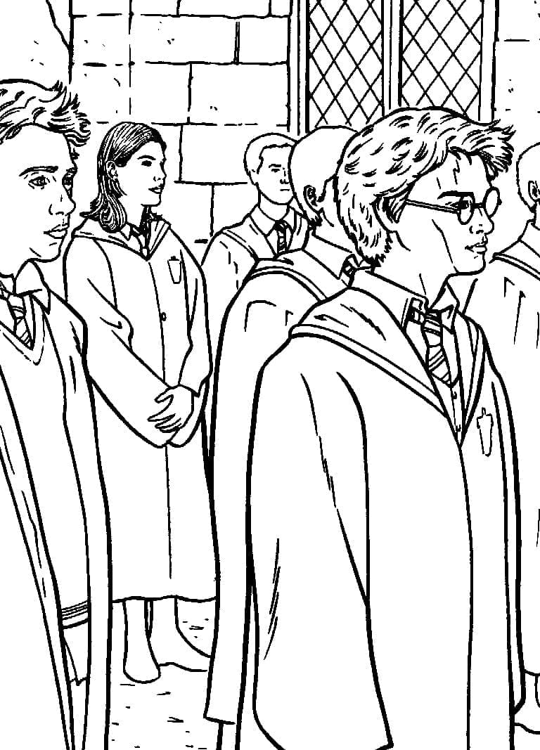 Tekenen Harry Potter 1