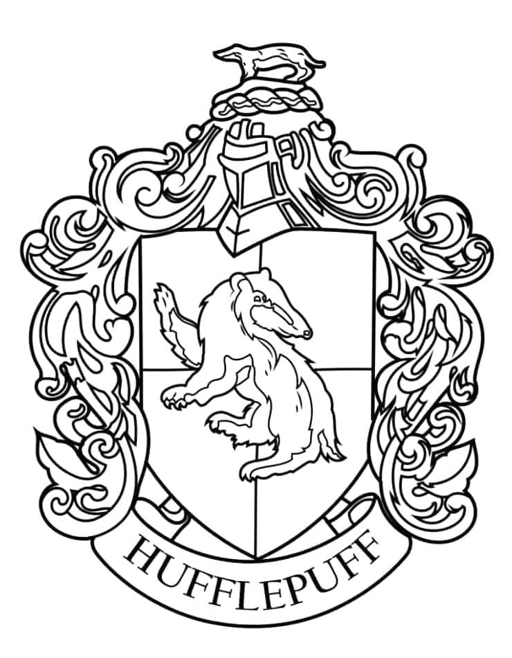 Tekenen Harry Potter afdrukbaar