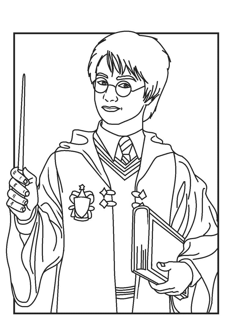 Tekenen Harry Potter basis bij kinderen