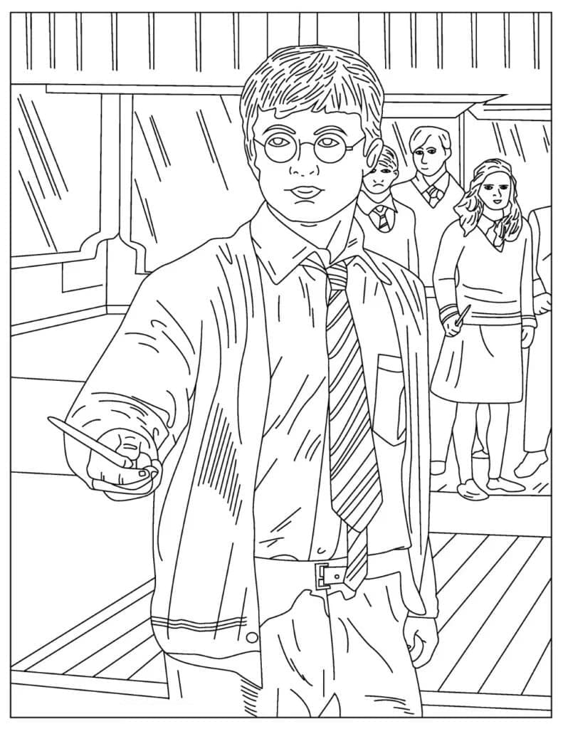 Tekenen Harry Potter basis