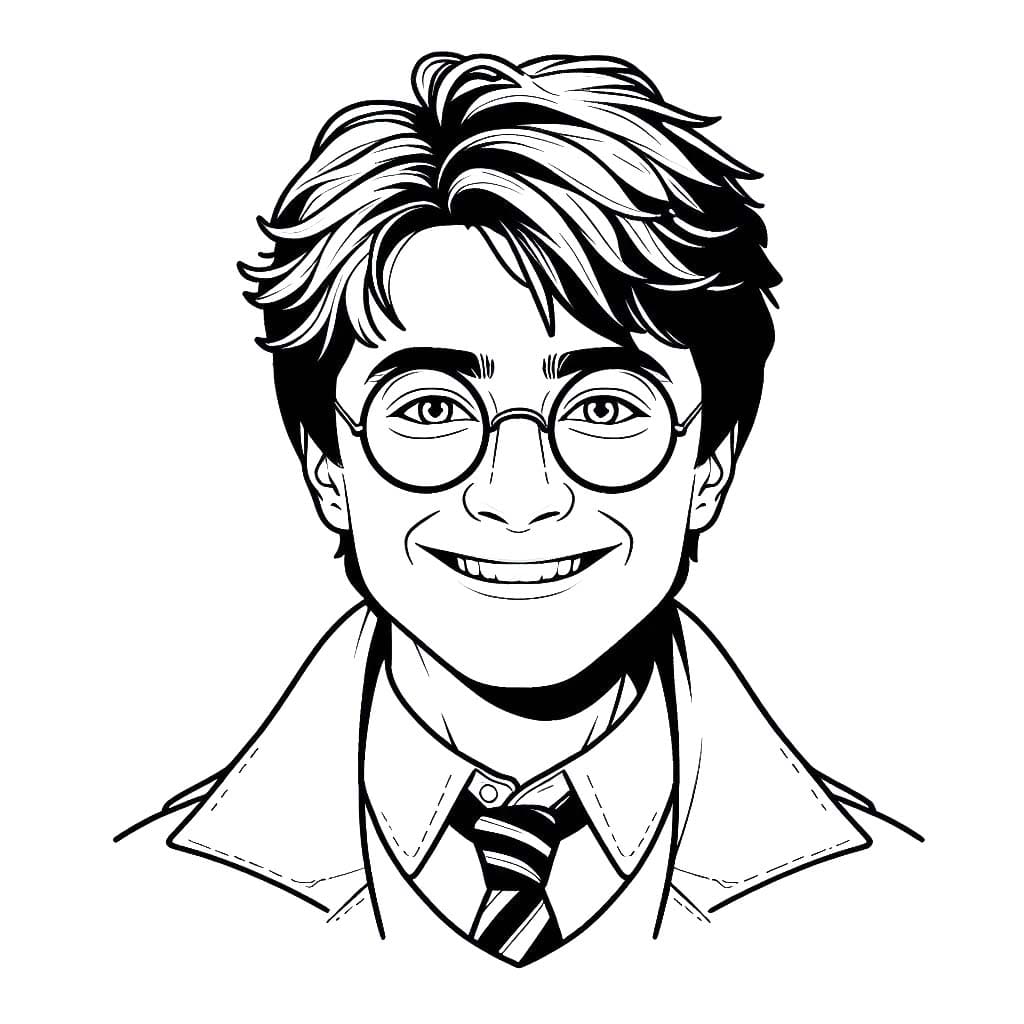 Tekenen Harry Potter gratis