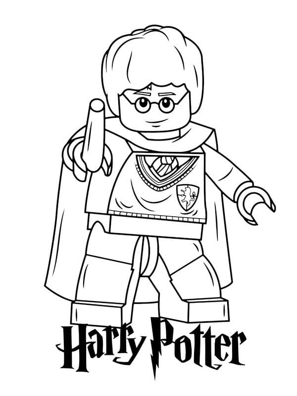Tekenen Harry Potter lego
