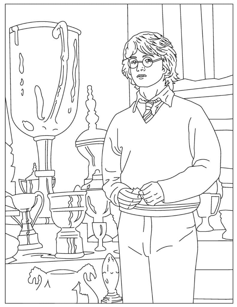 Tekenen Harry Potter simpel