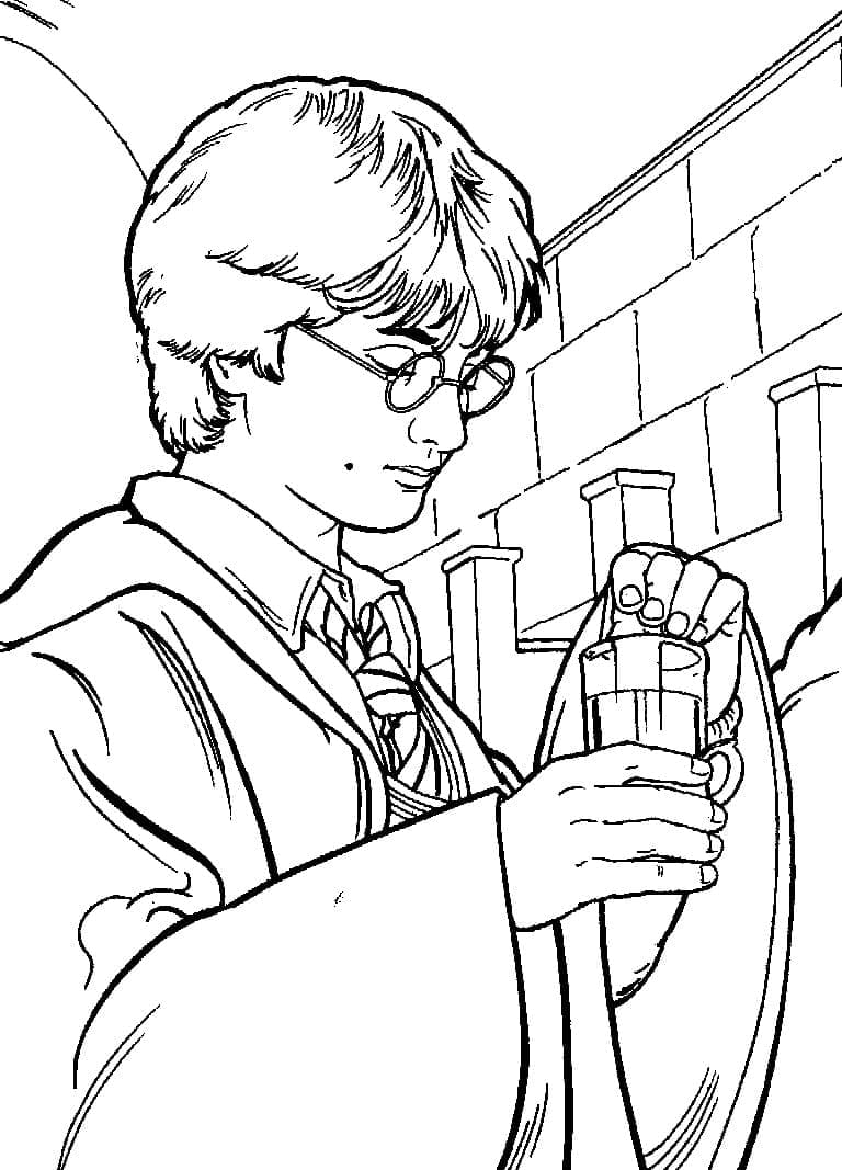 Tekenen Harry Potter voor kinderen