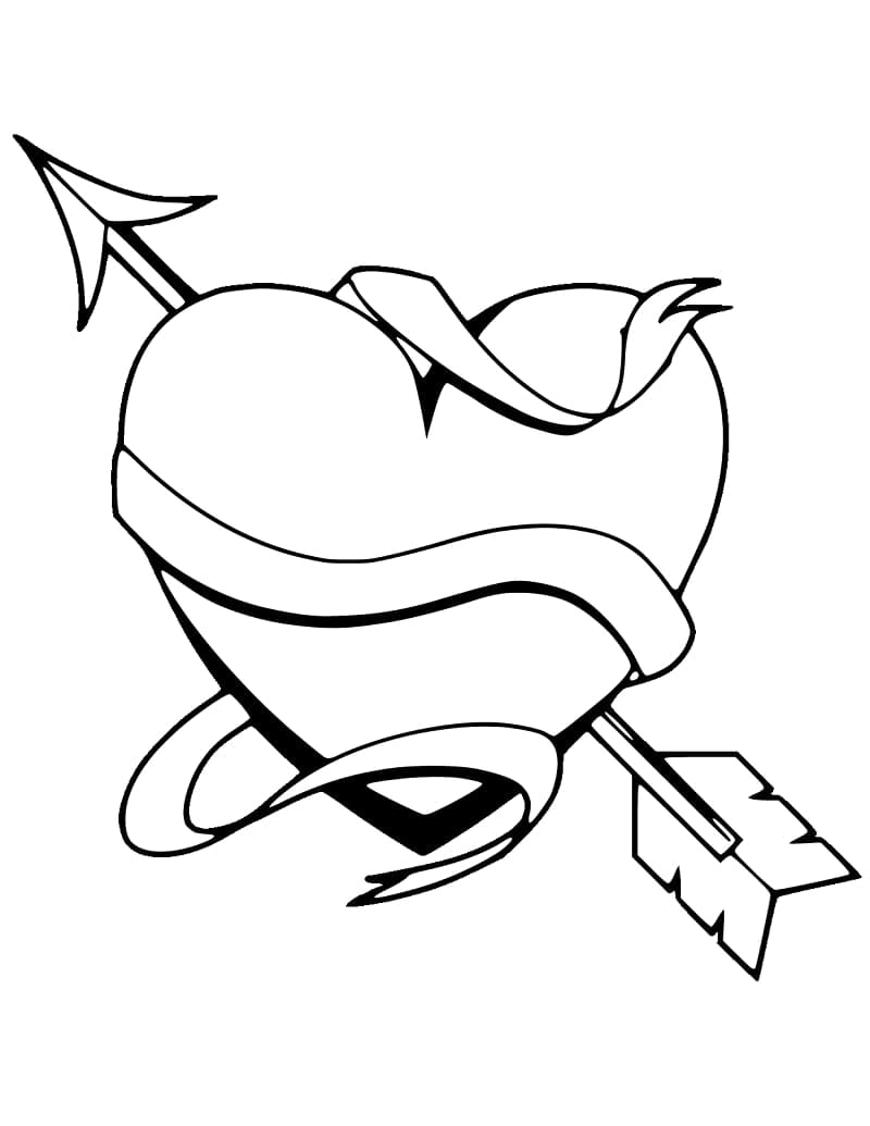 Tekenen Hart 8