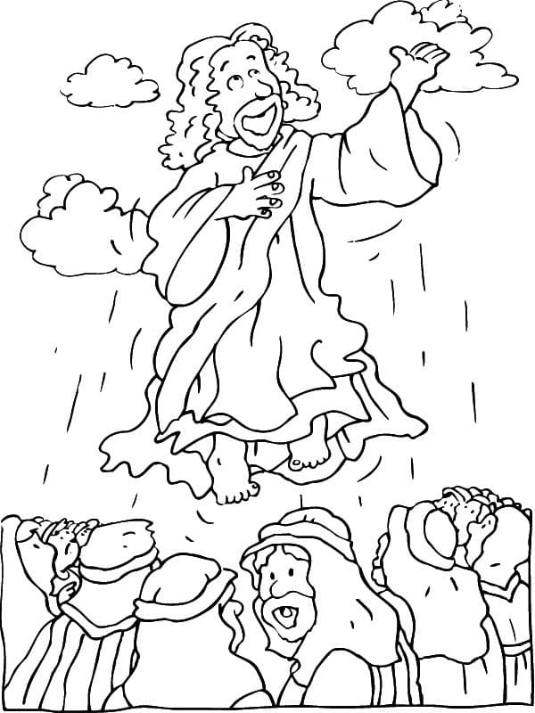 Tekenen hemelvaartsdag