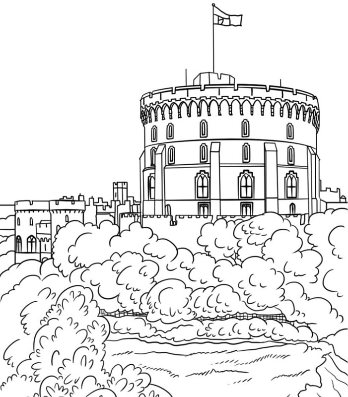 Tekenen Windsor Castle