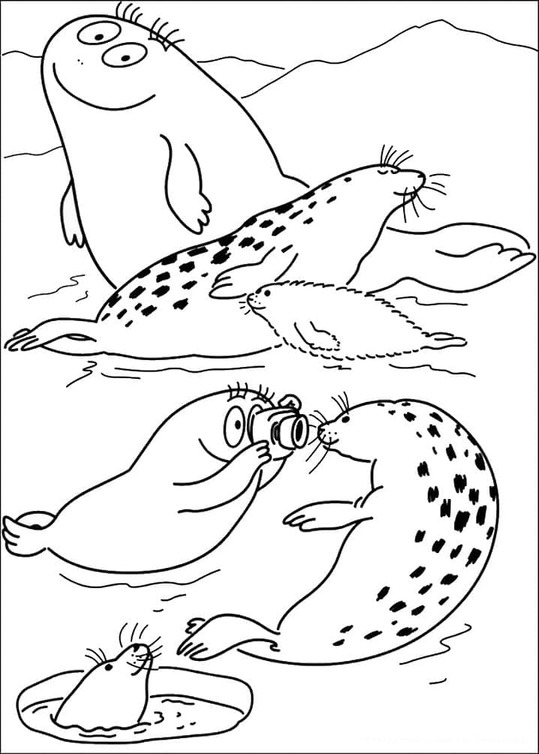 Barbapapa gratis afdrukbare eenvoudig