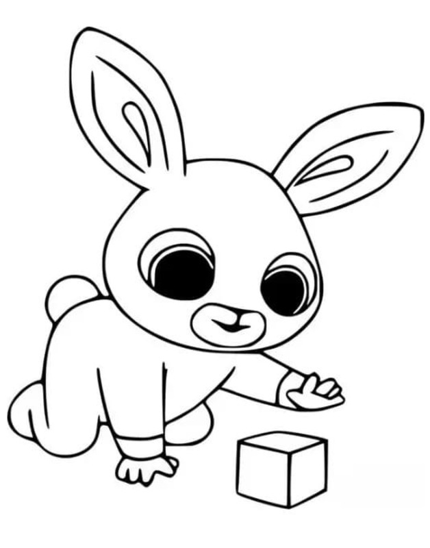 Bing Bunny afdrukbaar