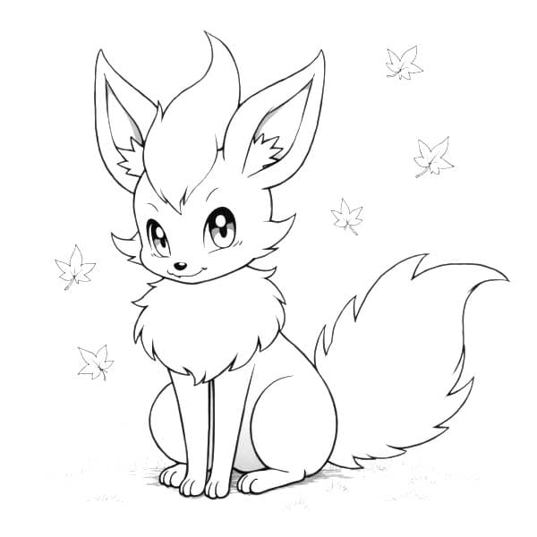 Flareon gratis voor kinderen