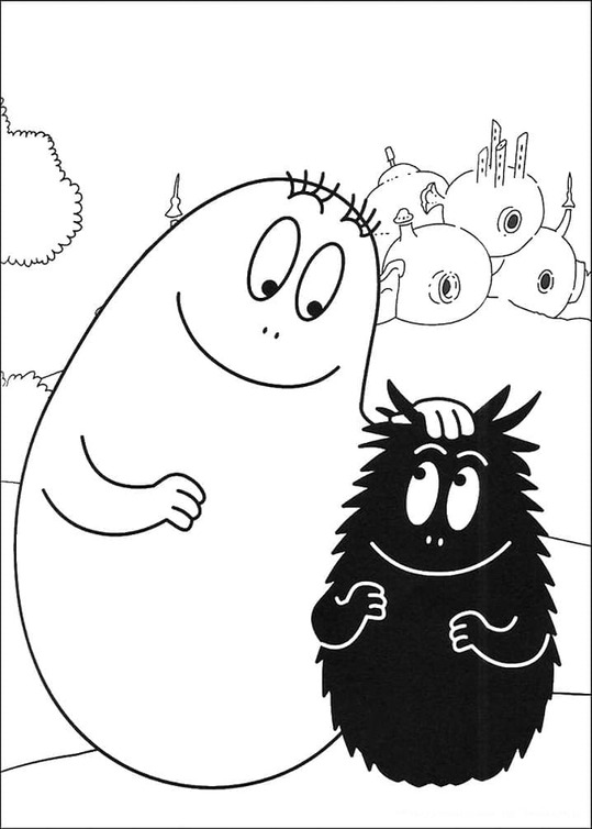 Tekenen Barbapapa 1