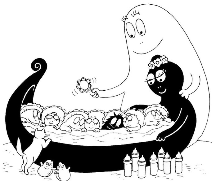 Tekenen Barbapapa 8
