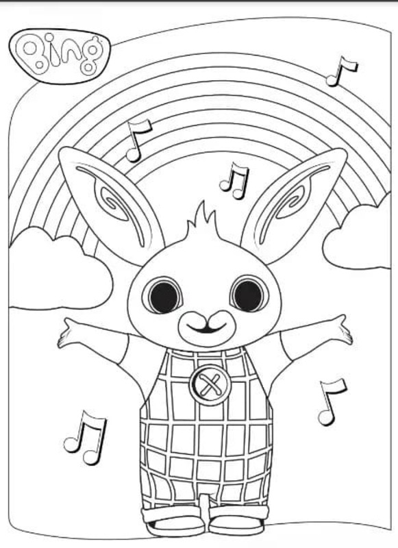 Tekenen Bing Bunny 5