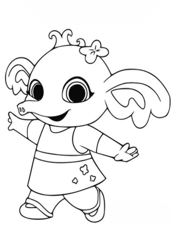 Tekenen Bing Bunny 7