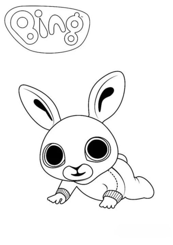 Tekenen Bing Bunny 8