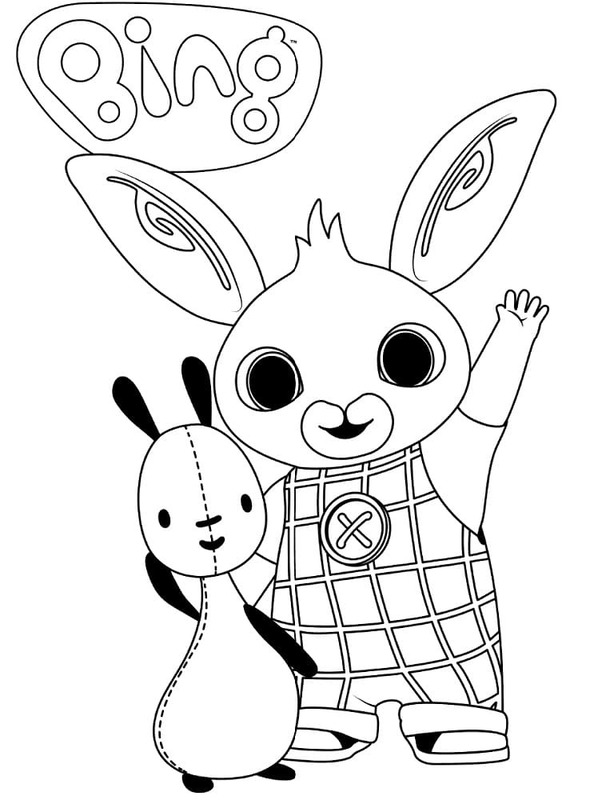 Tekenen Bing Bunny eenvoudig