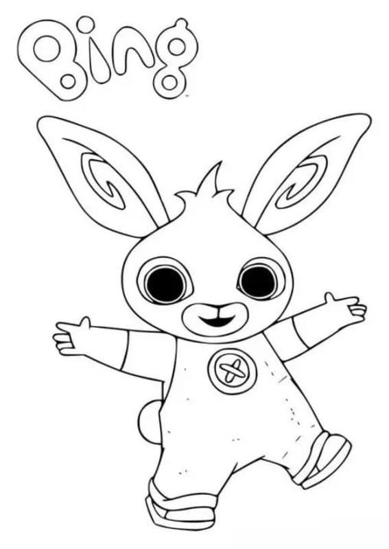 Tekenen Bing Bunny gratis