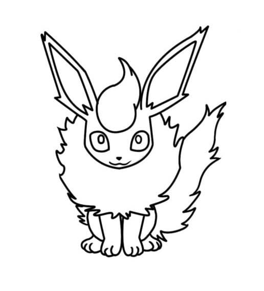 Tekenen Flareon 3