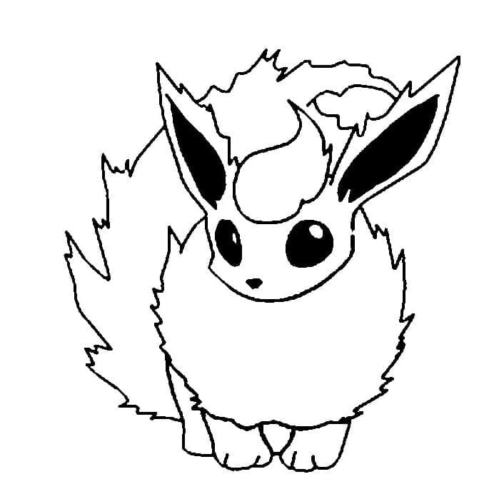 Tekenen Flareon 5