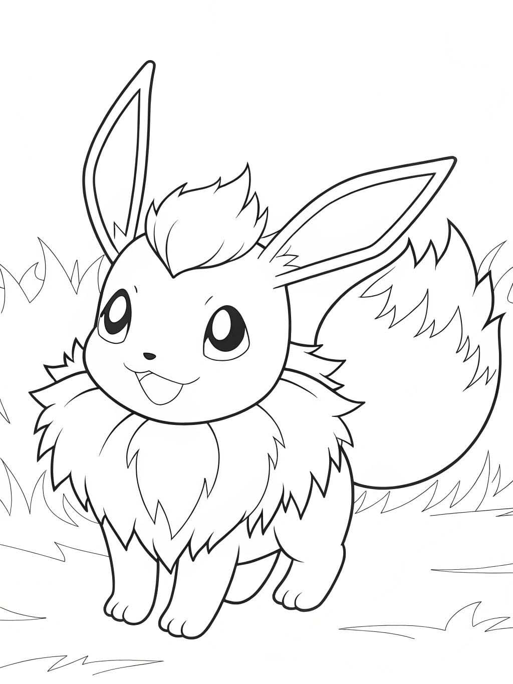 Tekenen Flareon 8