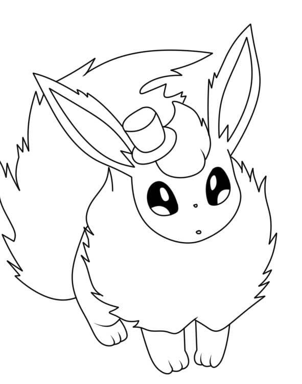 Tekenen Flareon schattig