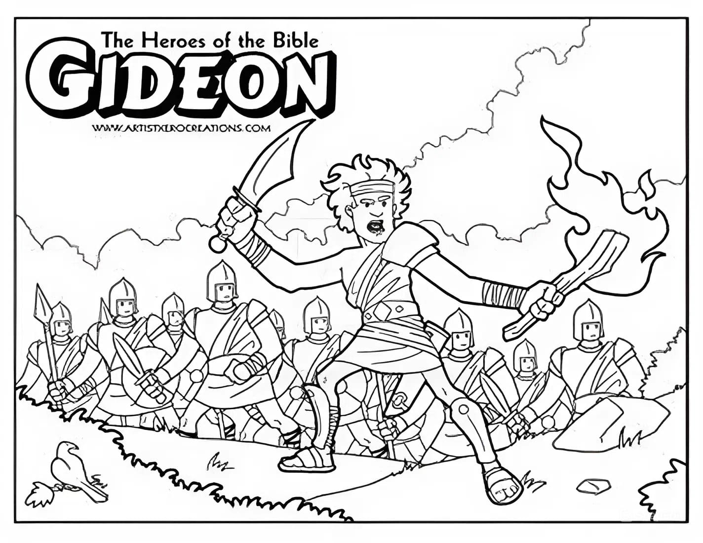 Tekenen Gideon 16