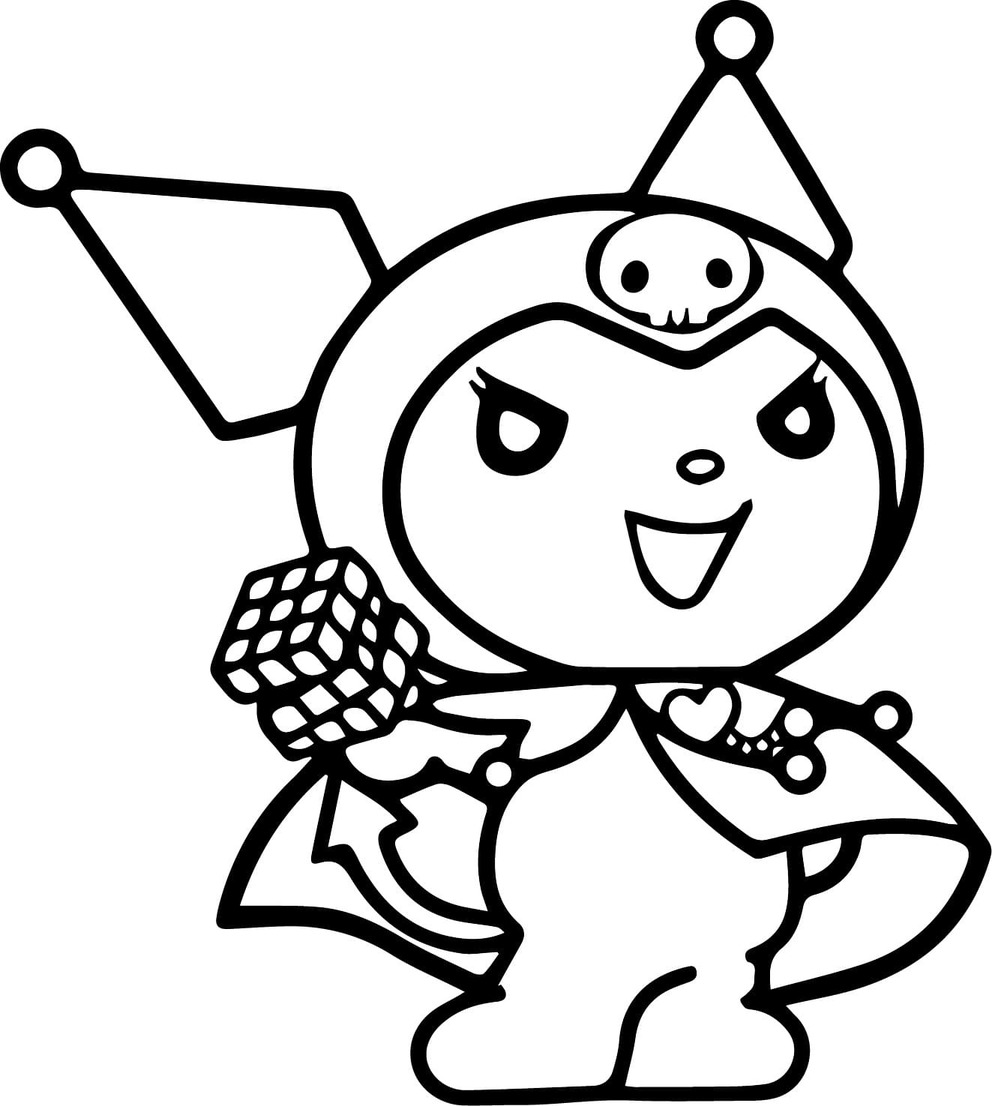 Tekenen Kuromi 1