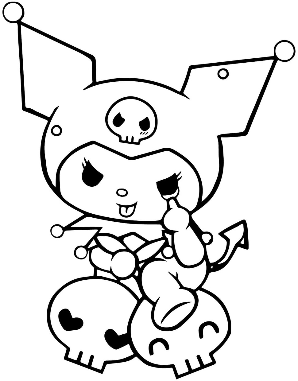 Tekenen Kuromi 3