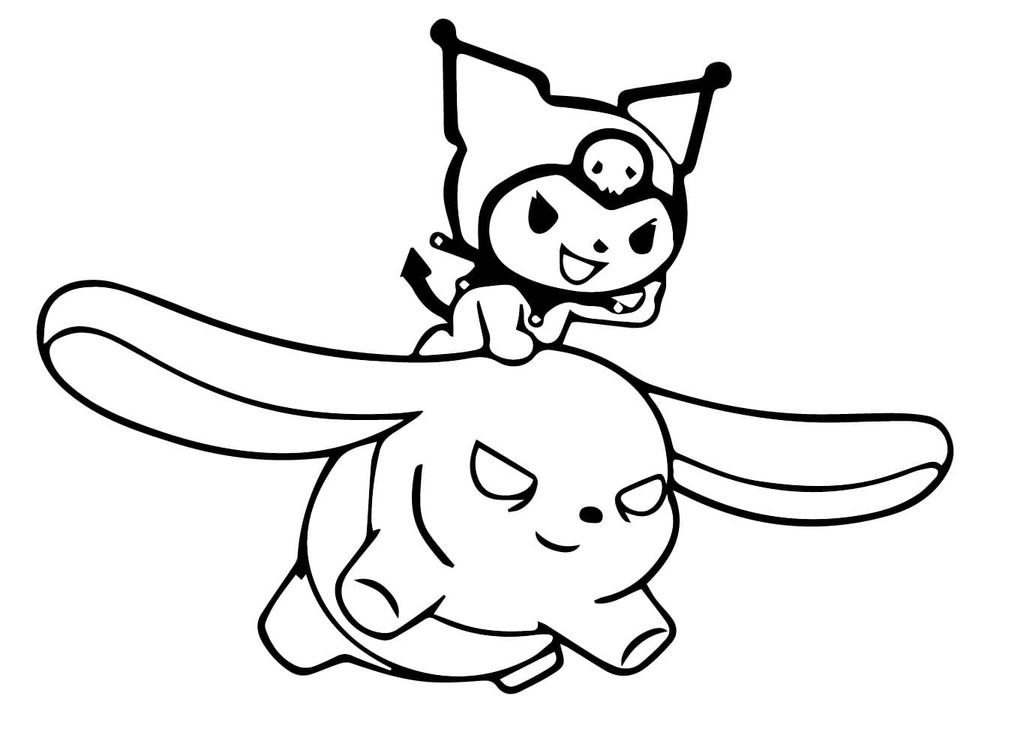 Tekenen Kuromi 4
